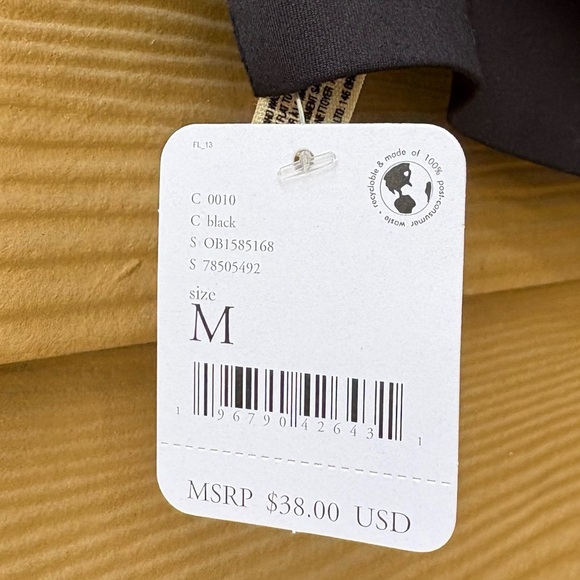 Free People Notched Lily Scuba Bralette NWT Size Medium - Picture 4 of 5